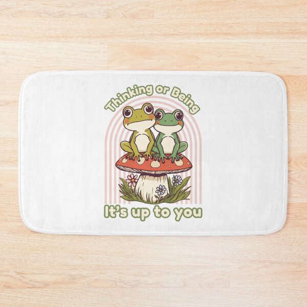 Item preview, Thinking or Being It's Up to You - Groovy Frogs Design designed and sold by tellia-kallisto.