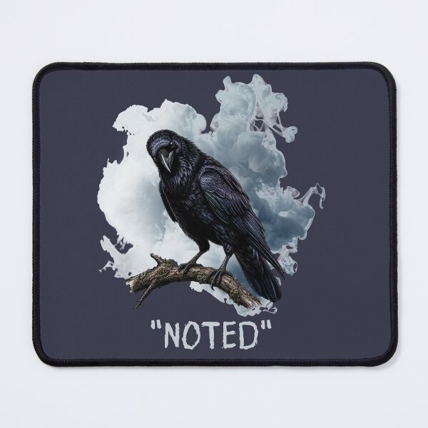 Item preview, Funny Sarcastic Crow Gothic Nature Design designed and sold by bloom&trowel.