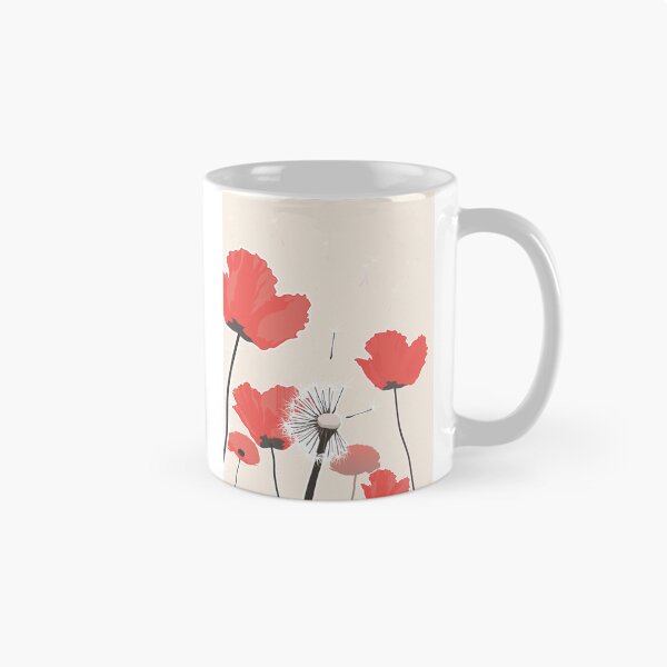 Item preview, Red Poppies Floral Art Print designed and sold by Studio pod Burom.