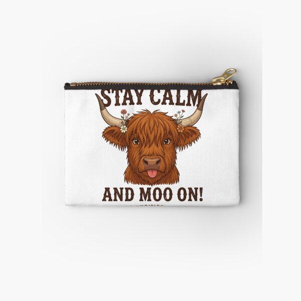 Item preview, Stay Calm And Moo On designed and sold by CutOutIdols.