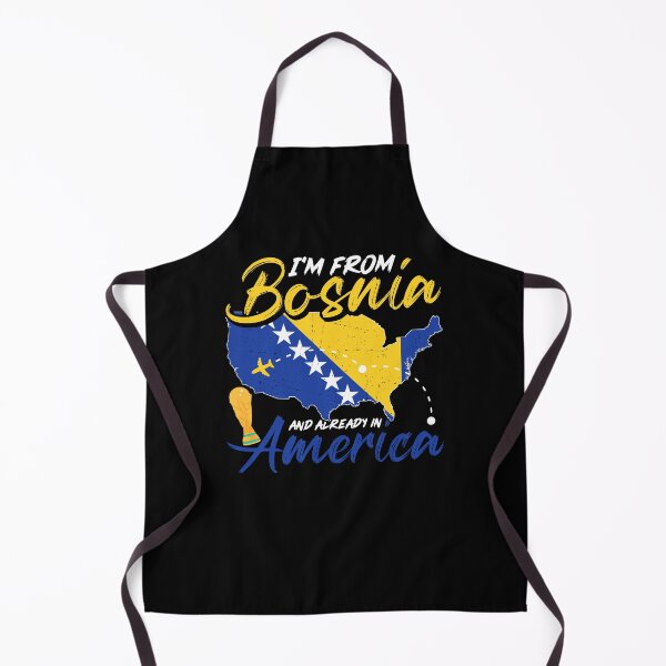 Item preview, I'm From Bosnia And Already In America Bosnia And Herzegovina Soccer Bosnia Heritage  designed and sold by KAWKAW-DRHM.
