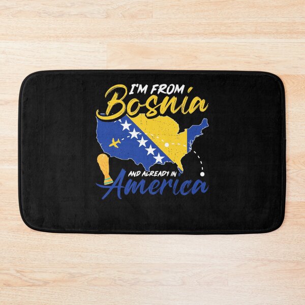 Item preview, I'm From Bosnia And Already In America Bosnia And Herzegovina Soccer Bosnia Heritage  designed and sold by KAWKAW-DRHM.