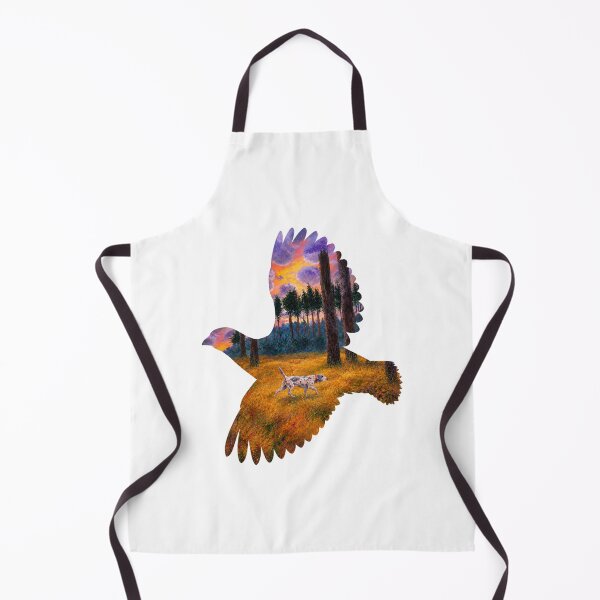 Item preview, grey bird dog in quail silhouette designed and sold by Seyahshop.