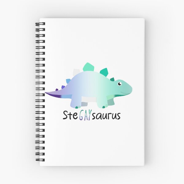 Item preview, Stegaysaurus (Gay Pride Dino) designed and sold by Becky-Marie.