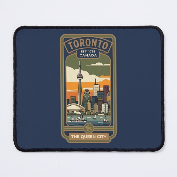 Item preview, Toronto Canada Vintage Travel Poster | CN Tower Skyline Retro City Design designed and sold by Travel Souvenirs 30.