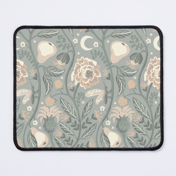 Item preview, Midnight Fruit Garden - Pastel Beige and Sage Green designed and sold by kobyakov.