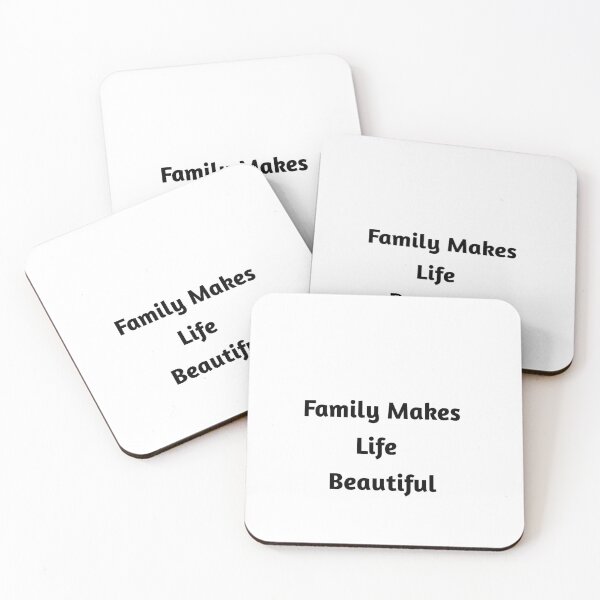 Item preview, Family Makes Life Beautiful  designed and sold by HomeDiscipline.