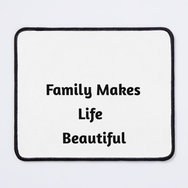 Item preview, Family Makes Life Beautiful  designed and sold by HomeDiscipline.