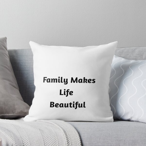 Item preview, Family Makes Life Beautiful  designed and sold by HomeDiscipline.