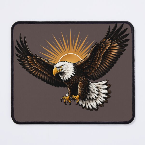 Item preview, Majestic Bald Eagle Graphic Design designed and sold by MCNovaStudio.