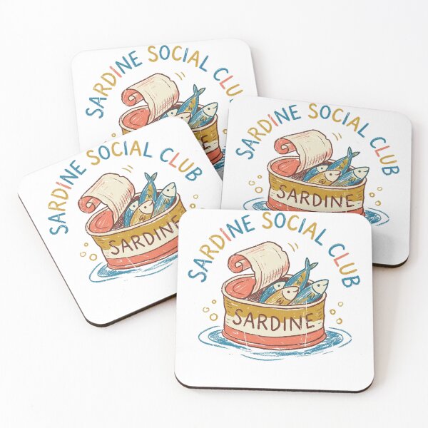 Item preview, Sardine Social Club Vintage Comic Art designed and sold by WORN BOLD.