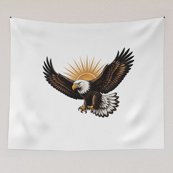 Item preview, Majestic Bald Eagle Graphic Design designed and sold by MCNovaStudio.