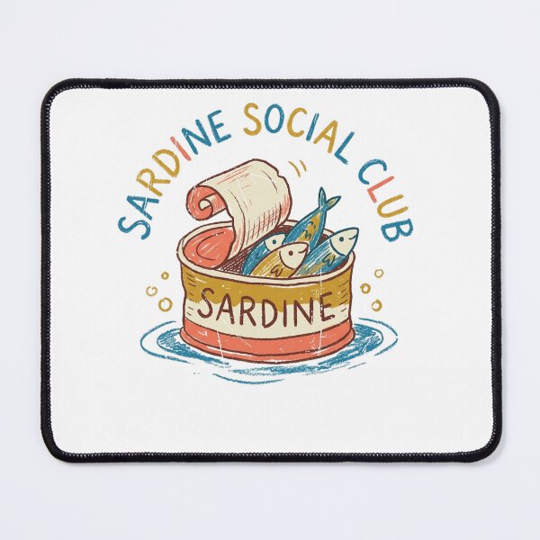 Item preview, Sardine Social Club Vintage Comic Art designed and sold by WORN BOLD.