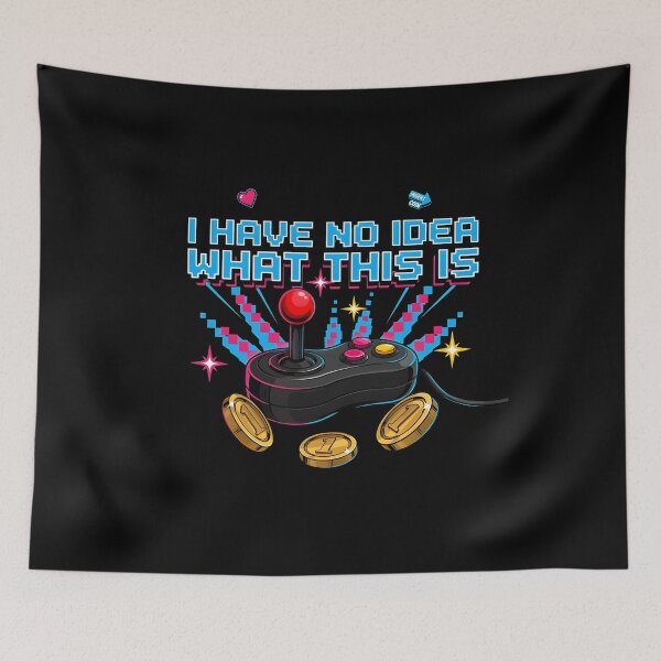 Item preview, I Have No Idea What This is 80s 90s Funny Vintage Retro Nostalgia Design designed and sold by Redgiant87x.