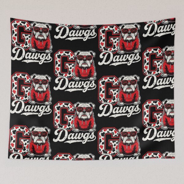 Item preview, Dawgs GO Bulldog Leopard Bulldog Hoodie Graphic designed and sold by KAWKAW-DRHM.