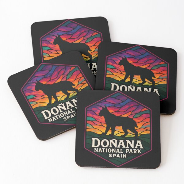 Item preview, Donana National Park Spain Stained Glass Travel designed and sold by TomFrontierArt.