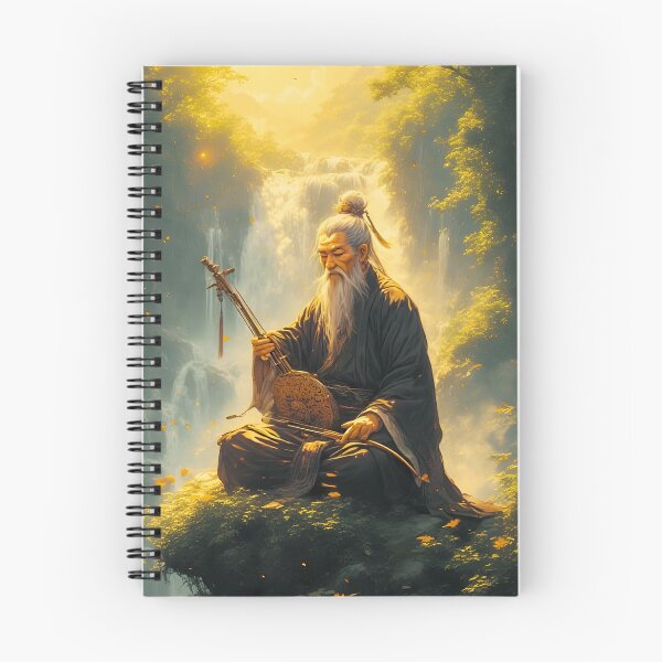 Item preview, The Hermit's Shan Shui designed and sold by ZenGrooves.