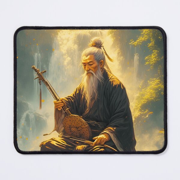 Item preview, The Hermit's Shan Shui designed and sold by ZenGrooves.