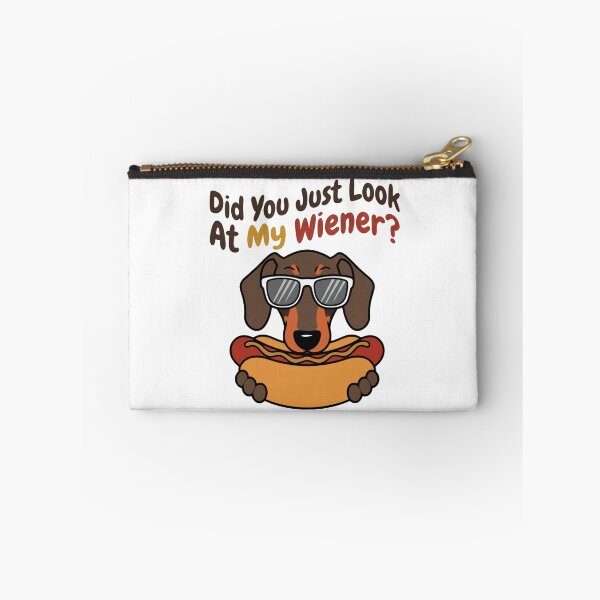 Item preview, Did You Just Look At My Wiener? Dachshund Dog Owner Humor designed and sold by RetroMini2026.