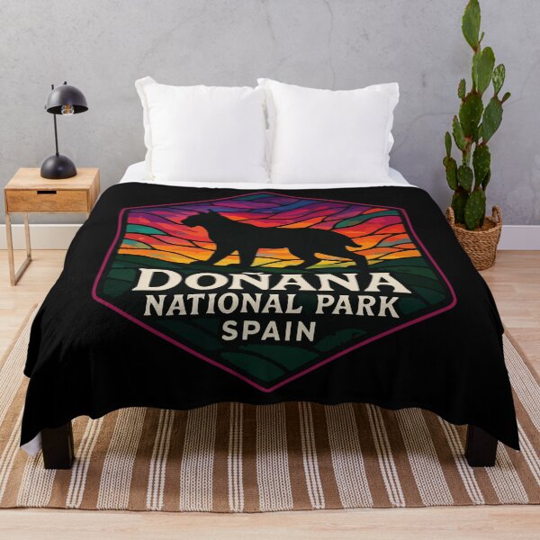 Item preview, Donana National Park Spain Stained Glass Travel designed and sold by TomFrontierArt.
