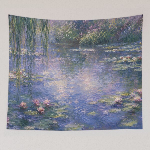 Item preview, Claude Monet Water Lilies designed and sold by maniacfitness.