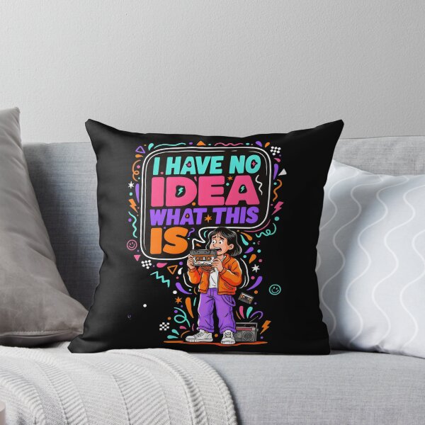 Item preview, I Have No Idea What This is 80s 90s Vintage Retro Throwback Humor designed and sold by Redgiant87x.