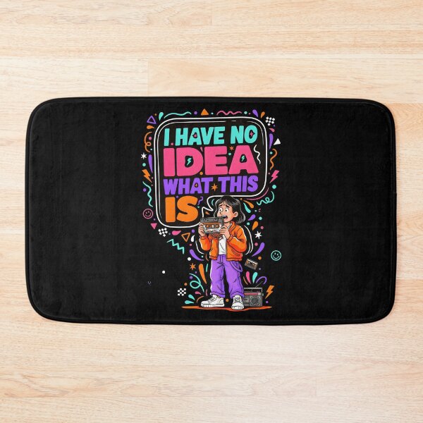 Item preview, I Have No Idea What This is 80s 90s Vintage Retro Throwback Humor designed and sold by Redgiant87x.