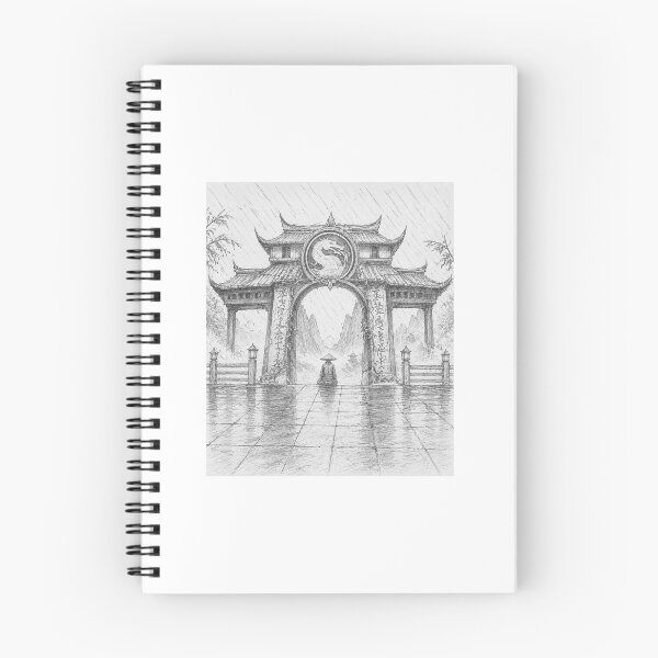 Item preview, Guardian of the Ancient Threshold - Sketch designed and sold by Bruno's Landscapes.