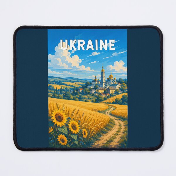 Item preview, Ukraine Illustration Travel Art Vintage designed and sold by KrisSidDesigns.