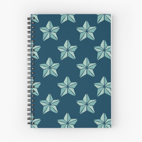 Item preview, 3D Geometric Star Pattern | Navy Teal Seamless Modern Scandinavian  designed and sold by Dino-Lune.