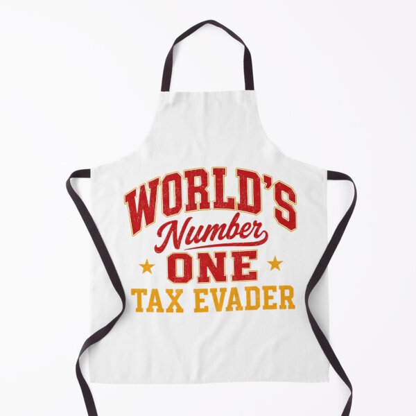 Item preview, World's Number One Tax Evader Funny Retro Vintage Humor Design designed and sold by MemesCreate1.