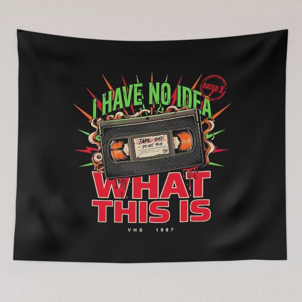 Item preview, I Have No Idea What This is 80s 90s Funny Retro Vintage Party Design designed and sold by Redgiant87x.