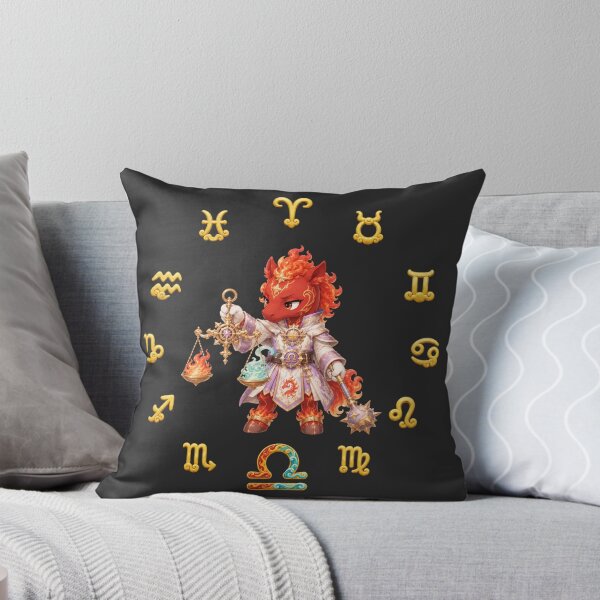 Item preview, Chinese Zodiac & Constellation - Horse & Libra (Cute Version Series) designed and sold by BlackBullWarrior.