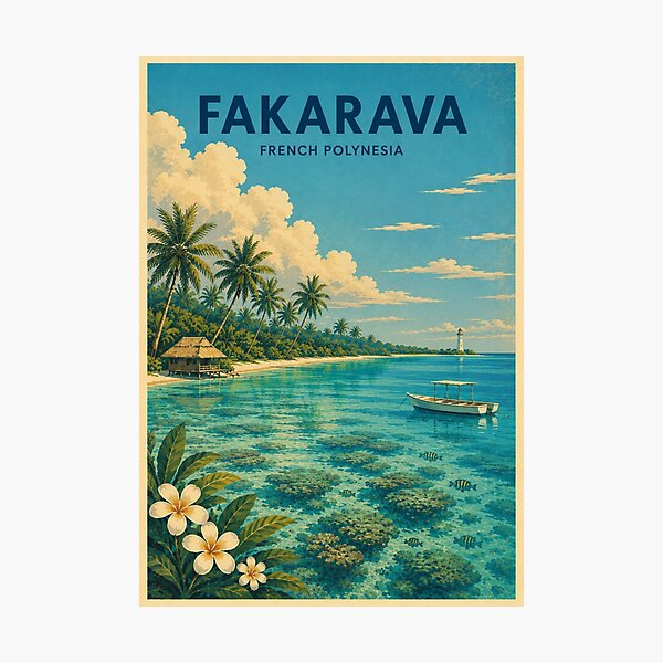 Item preview, FAKARAVA - French Polynesia designed and sold by THE Company.