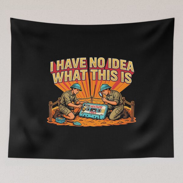Item preview, I Have No Idea What This is 80s 90s Retro Nostalgia for Vintage Lovers designed and sold by Redgiant87x.