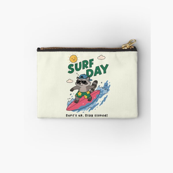 Item preview, Funny Raccoon Surfing Surf Day Beach Summer Boys Girls Kids designed and sold by rafaeltto.