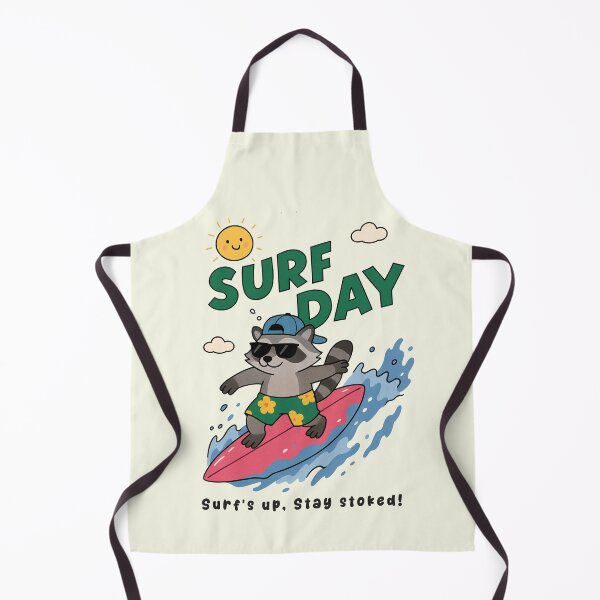 Item preview, Funny Raccoon Surfing Surf Day Beach Summer Boys Girls Kids designed and sold by rafaeltto.
