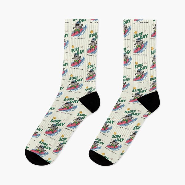 Item preview, Funny Raccoon Surfing Surf Day Beach Summer Boys Girls Kids designed and sold by rafaeltto.