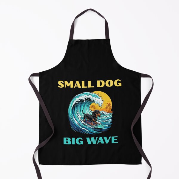 Item preview, Small Dog Big Wave Funny Dachshund Gift designed and sold by Domel9674.