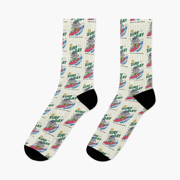 Item preview, Funny Elephant Surfing Surf Day Beach Summer Boys Girls Kids designed and sold by rafaeltto.