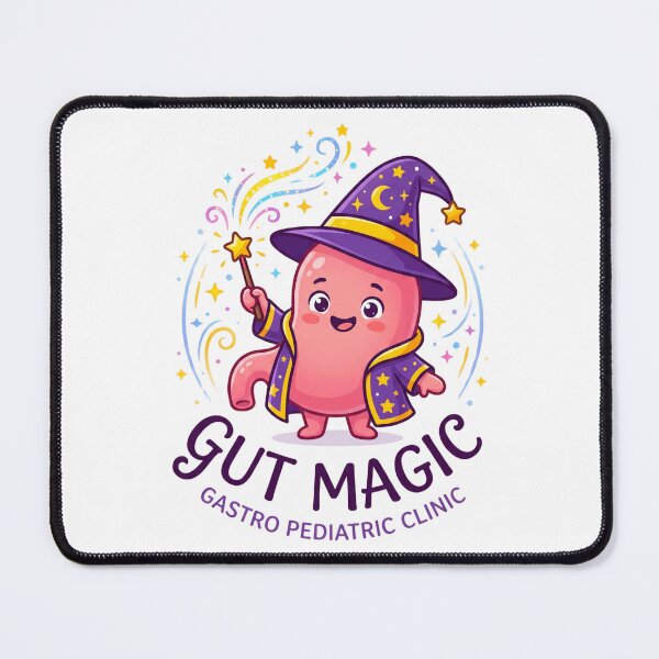 Item preview, Gut Magic Wizard Stomach - Cute Gastro Pediatric Clinic Art designed and sold by fit-and-fine26.