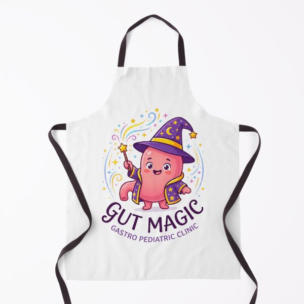Item preview, Gut Magic Wizard Stomach - Cute Gastro Pediatric Clinic Art designed and sold by fit-and-fine26.