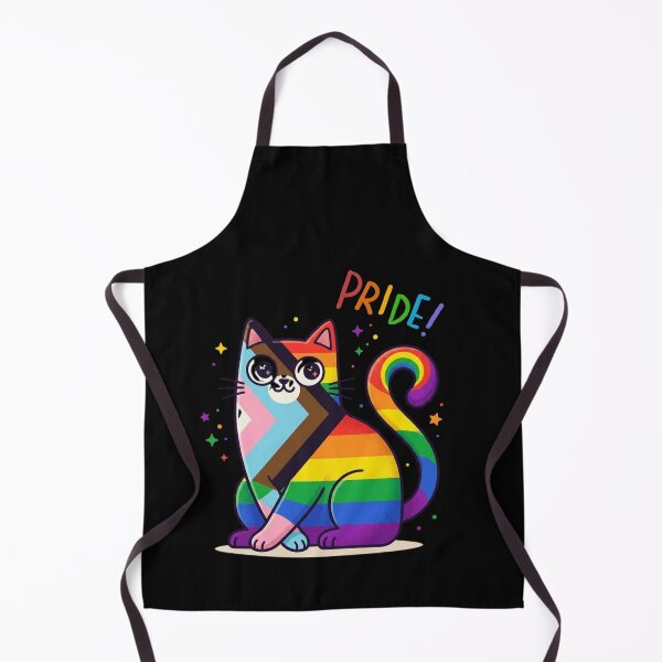 Item preview, Cute rainbow pride cat with stars designed and sold by FloreizaArt.