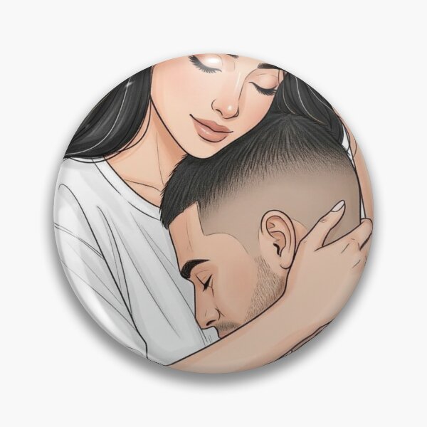 Item preview, Loving Couple Comfort Hug designed and sold by     Pink Chaos Club.