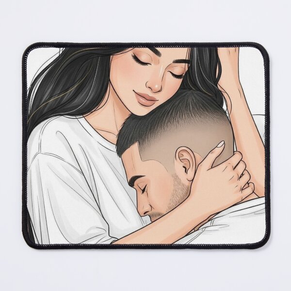 Item preview, Loving Couple Comfort Hug designed and sold by     Pink Chaos Club.