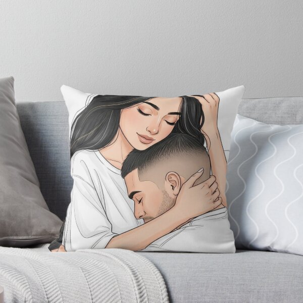 Item preview, Loving Couple Comfort Hug designed and sold by     Pink Chaos Club.