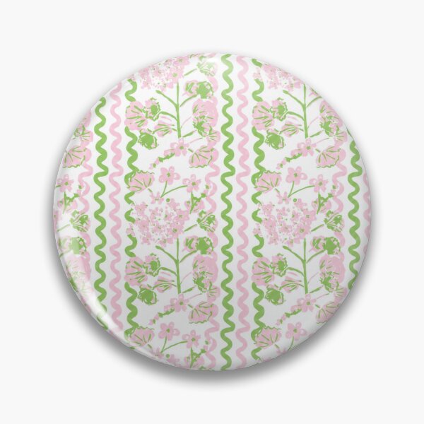Item preview, Pink Petal Garden Stripe designed and sold by Sweet Lemon.