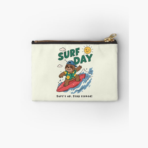 Item preview, Funny Sloth Surfing Surf Day Beach Summer Boys Girls Kids designed and sold by rafaeltto.