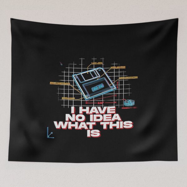 Item preview, I Have No Idea What This is 80s 90s Funny Vintage Retro Culture Graphic designed and sold by Redgiant87x.