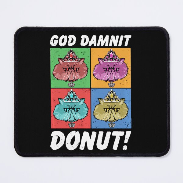 Item preview, Donut Cat Pop Poster Design Today Graphic Art designed and sold by JohnCarmichael.